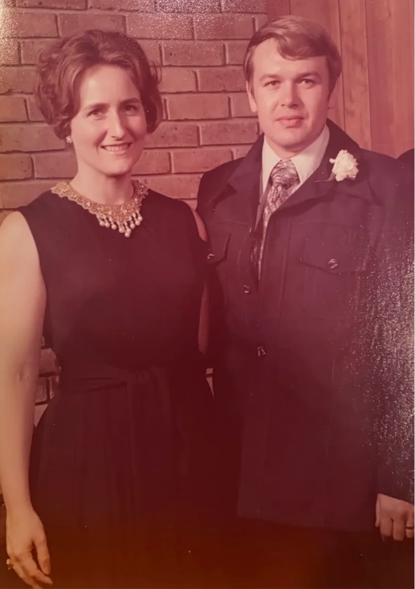 Vintage photo of Dr. Gregory and his wife